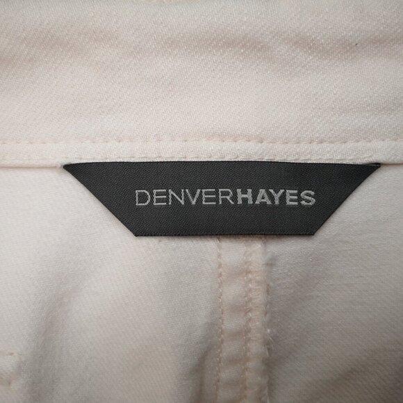Denver Hayes Ladies Size 6 Light Pink Mid Rise Straight Leg Mia Capri Pants - Picture 3 of 12